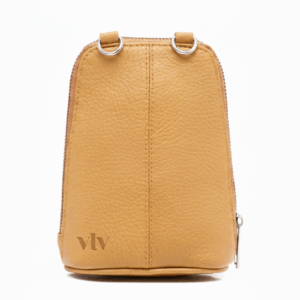 Buff Leather Mini Crossbody