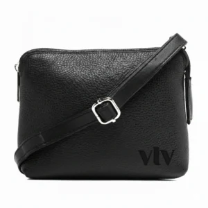 Urban Black Buff Leather Sling